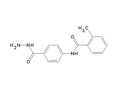 N-[4-(hydrazinocarbonyl)phenyl]-2-methylbenzamide - Click Image to Close