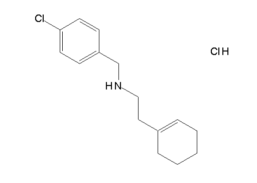 N-(4-chlorobenzyl)-2-(1-cyclohexen-1-yl)ethanamine hydrochloride - Click Image to Close