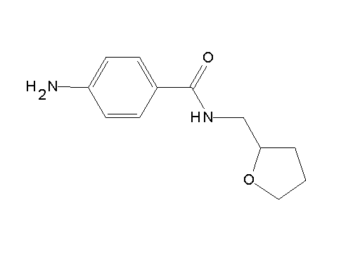 4-amino-N-(tetrahydro-2-furanylmethyl)benzamide