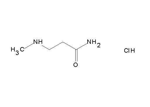 N3-methyl-b-alaninamide hydrochloride - Click Image to Close