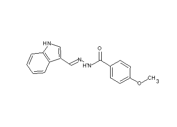 N'-(1H-indol-3-ylmethylene)-4-methoxybenzohydrazide - Click Image to Close