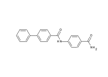 N-[4-(aminocarbonyl)phenyl]-4-biphenylcarboxamide - Click Image to Close