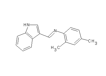 N-(1H-indol-3-ylmethylene)-2,4-dimethylaniline - Click Image to Close
