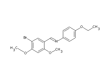 N-(5-bromo-2,4-dimethoxybenzylidene)-4-ethoxyaniline - Click Image to Close