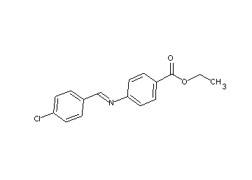 ethyl 4-[(4-chlorobenzylidene)amino]benzoate - Click Image to Close