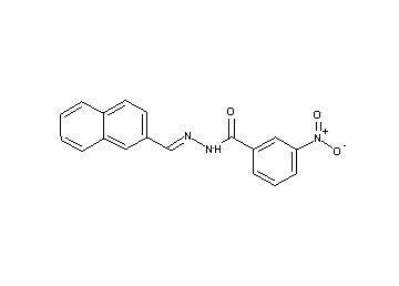 N'-(2-naphthylmethylene)-3-nitrobenzohydrazide - Click Image to Close