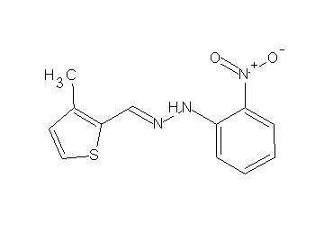 1-[(3-methyl-2-thienyl)methylene]-2-(2-nitrophenyl)hydrazine - Click Image to Close