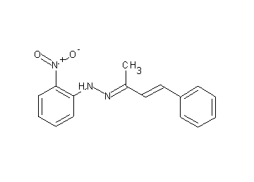 1-(1-methyl-3-phenyl-2-propen-1-ylidene)-2-(2-nitrophenyl)hydrazine - Click Image to Close