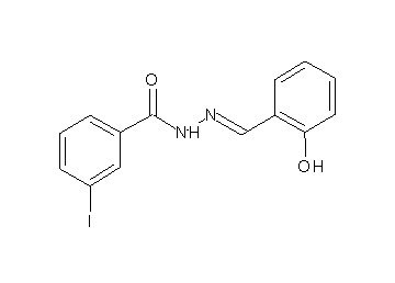 N'-(2-hydroxybenzylidene)-3-iodobenzohydrazide - Click Image to Close