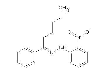 1-(2-nitrophenyl)-2-(1-phenylhexylidene)hydrazine - Click Image to Close