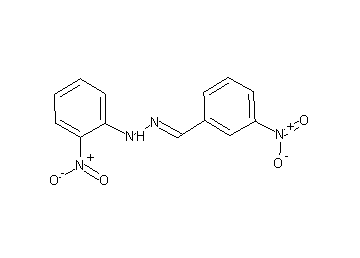 1-(3-nitrobenzylidene)-2-(2-nitrophenyl)hydrazine - Click Image to Close