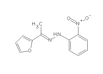 1-[1-(2-furyl)ethylidene]-2-(2-nitrophenyl)hydrazine - Click Image to Close