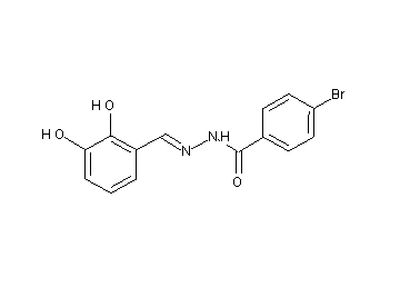 4-bromo-N'-(2,3-dihydroxybenzylidene)benzohydrazide - Click Image to Close