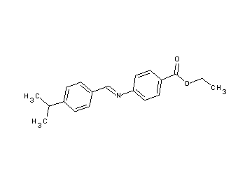 ethyl 4-[(4-isopropylbenzylidene)amino]benzoate - Click Image to Close