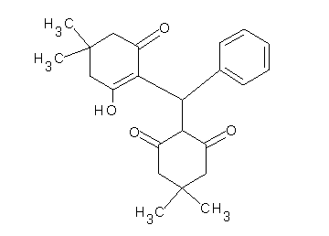 2-[(2-hydroxy-4,4-dimethyl-6-oxo-1-cyclohexen-1-yl)(phenyl)methyl]-5,5-dimethyl-1,3-cyclohexanedione - Click Image to Close