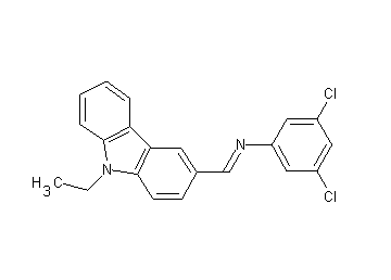 (3,5-dichlorophenyl)[(9-ethyl-9H-carbazol-3-yl)methylene]amine - Click Image to Close