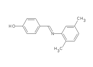4-{[(2,5-dimethylphenyl)imino]methyl}phenol - Click Image to Close