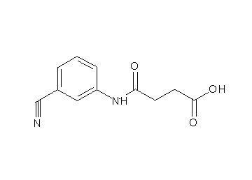 4-[(3-cyanophenyl)amino]-4-oxobutanoic acid - Click Image to Close