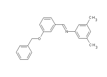 N-[3-(benzyloxy)benzylidene]-3,5-dimethylaniline - Click Image to Close