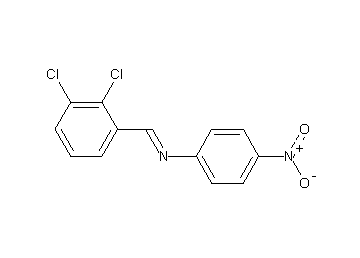 N-(2,3-dichlorobenzylidene)-4-nitroaniline - Click Image to Close