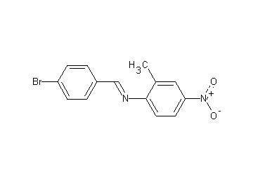 N-(4-bromobenzylidene)-2-methyl-4-nitroaniline - Click Image to Close