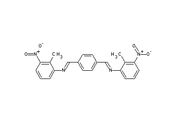 N,N'-[1,4-phenylenedi(methylylidene)]bis(2-methyl-3-nitroaniline) - Click Image to Close