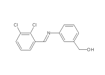 {3-[(2,3-dichlorobenzylidene)amino]phenyl}methanol - Click Image to Close
