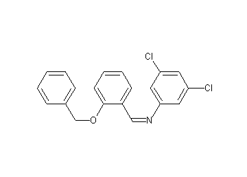 N-[2-(benzyloxy)benzylidene]-3,5-dichloroaniline - Click Image to Close