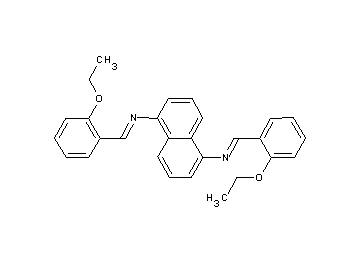 N,N'-bis(2-ethoxybenzylidene)-1,5-naphthalenediamine - Click Image to Close