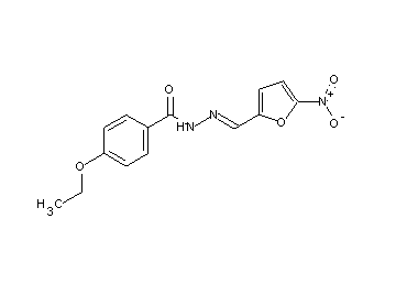 4-ethoxy-N'-[(5-nitro-2-furyl)methylene]benzohydrazide