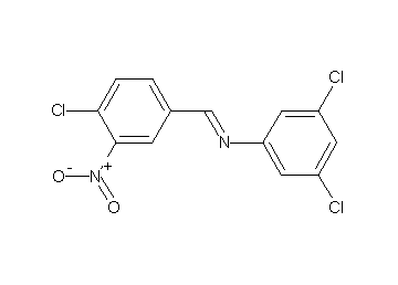 (4-chloro-3-nitrobenzylidene)(3,5-dichlorophenyl)amine - Click Image to Close