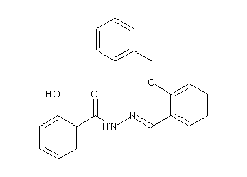 N'-[2-(benzyloxy)benzylidene]-2-hydroxybenzohydrazide - Click Image to Close