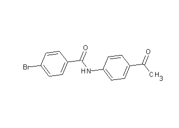 N-(4-acetylphenyl)-4-bromobenzamide