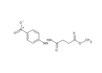 methyl 4-[2-(4-nitrophenyl)hydrazino]-4-oxobutanoate