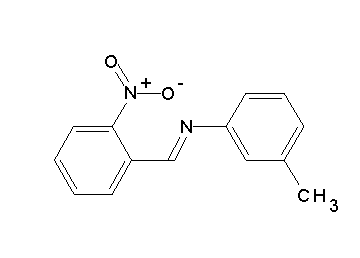 (3-methylphenyl)(2-nitrobenzylidene)amine