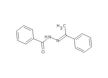 N'-(1-phenylethylidene)benzohydrazide