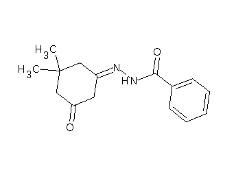 N'-(3,3-dimethyl-5-oxocyclohexylidene)benzohydrazide - Click Image to Close