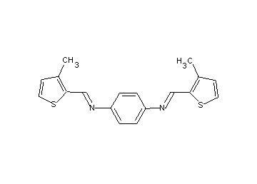 N,N'-bis[(3-methyl-2-thienyl)methylene]-1,4-benzenediamine - Click Image to Close