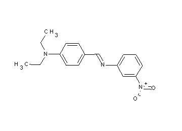 N-[4-(diethylamino)benzylidene]-3-nitroaniline - Click Image to Close