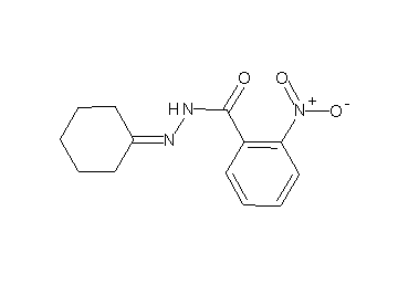 N'-cyclohexylidene-2-nitrobenzohydrazide - Click Image to Close