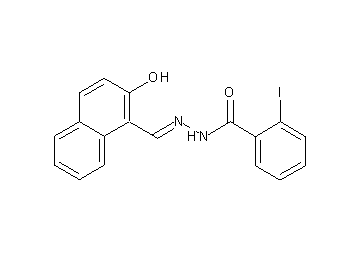 N'-[(2-hydroxy-1-naphthyl)methylene]-2-iodobenzohydrazide - Click Image to Close