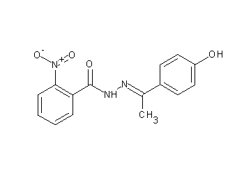 N'-[1-(4-hydroxyphenyl)ethylidene]-2-nitrobenzohydrazide - Click Image to Close