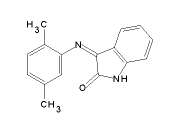 3-[(2,5-dimethylphenyl)imino]-1,3-dihydro-2H-indol-2-one - Click Image to Close