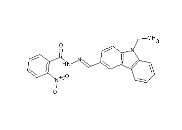 N'-[(9-ethyl-9H-carbazol-3-yl)methylene]-2-nitrobenzohydrazide - Click Image to Close