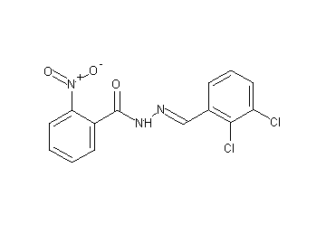 N'-(2,3-dichlorobenzylidene)-2-nitrobenzohydrazide - Click Image to Close