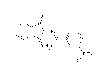 2-{[1-(3-nitrophenyl)ethylidene]amino}-1H-isoindole-1,3(2H)-dione - Click Image to Close