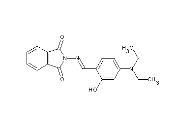 2-{[4-(diethylamino)-2-hydroxybenzylidene]amino}-1H-isoindole-1,3(2H)-dione - Click Image to Close