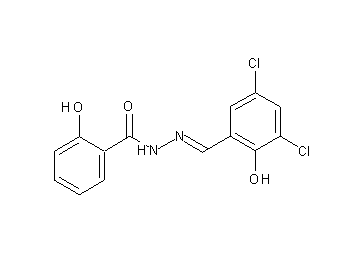 N'-(3,5-dichloro-2-hydroxybenzylidene)-2-hydroxybenzohydrazide