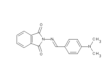 2-{[4-(dimethylamino)benzylidene]amino}-1H-isoindole-1,3(2H)-dione