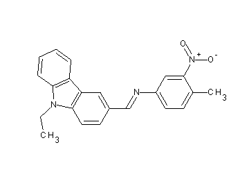 N-[(9-ethyl-9H-carbazol-3-yl)methylene]-4-methyl-3-nitroaniline - Click Image to Close